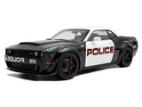 2023 Dodge Challenger Demon Highway Police 1:18 Solido Licensed Diecast Scale Model Car Collectible