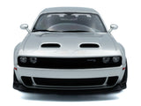 2023 Dodge Challenger SRT Hellcat Redeye Widebody Triple Nickel 1:18 Solido Licensed Diecast Scale Model Car Collectible