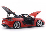 2023 Porsche 718 982 Spyder RS Weissach Red 1:18 Norev Licensed Diecast Scale Model Car