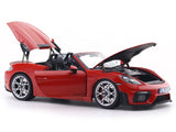 2023 Porsche 718 982 Spyder RS Weissach Red 1:18 Norev Licensed Diecast Scale Model Car