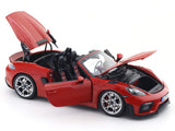 2023 Porsche 718 982 Spyder RS Weissach Red 1:18 Norev Licensed Diecast Scale Model Car