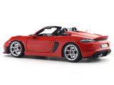 2023 Porsche 718 982 Spyder RS Weissach Red 1:18 Norev Licensed Diecast Scale Model Car