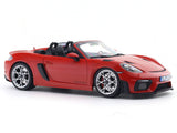 2023 Porsche 718 982 Spyder RS Weissach Red 1:18 Norev Licensed Diecast Scale Model Car
