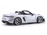 2023 Porsche 718 982 Spyder RS Weissach Silver  1:18 Norev Licensed Diecast Scale Model Car