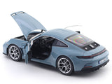 2023 Porsche 911 992 S/T Meissen blue 1:18 Norev Licensed Diecast Scale Model Car