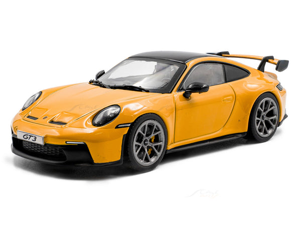 2023 Porsche 911 992 GT3 Signal Yellow 1:43 Solido Licensed Diecast Scale Model Car Collectible