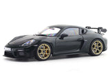 2023 Porsche Cayman GT4 RS Weissach Brewster Green 1:18 Norev Licensed Diecast Scale Model Car