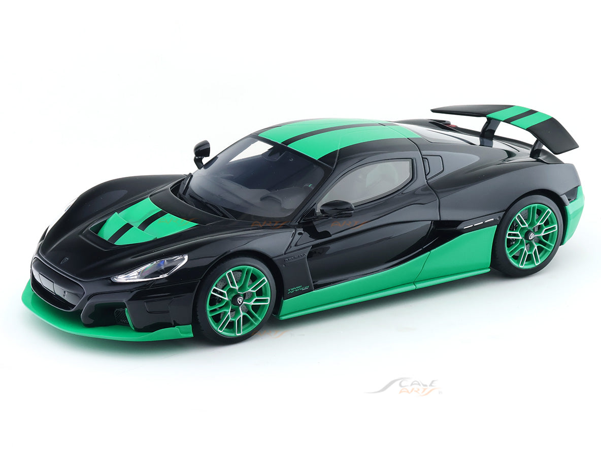 リマック NEVERA GT SPIRIT リミテッドエディション 1:18 2023 Rimac Nevera Record Livery 1:18 GT Spirit Premium Resin Model