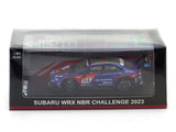 2023 Subaru WRX STI NBR No 114 1:64 Kyosho Licensed Diecast Scale Model | Mini Car Book Series Collectible with LED & Book