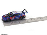 2023 Subaru WRX STI NBR No 114 1:64 Kyosho Licensed Diecast Scale Model | Mini Car Book Series Collectible with LED & Book