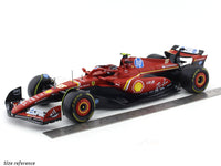 2024 Ferrari SF-24 #55 Carlos Sainz 1:18 Bburago Scale Model car collectible