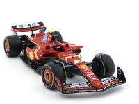 2024 Ferrari SF-24 #55 Carlos Sainz 1:18 Bburago Scale Model car collectible