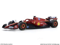 2024 Ferrari SF24 Charles Leclerc 1:43 Bburago Formula 1 diecast scale model car