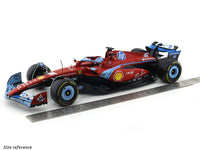 2024 Ferrari SF24 #16 Charles Leclerc Miami GP  1:18 Bburago Deluxe diecast Formula 1 model car