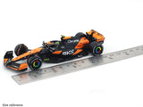 Coffee mug & 2024 McLaren MCL38 No. 4 Lando Norris 1:43 Bburago Formula 1 diecast scale model car