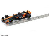 Coffee mug & 2024 McLaren MCL38 No. 81 Oscar Piastri 1:43 Bburago Formula 1 diecast scale model car