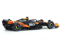 Coffee mug & 2024 McLaren MCL38 No. 81 Oscar Piastri 1:43 Bburago Formula 1 diecast scale model car