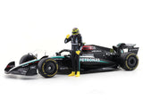 2024 Mercedes-AMG F1 W15E No 44 with Pilot 1:24 Bburago Licensed Diecast Model Car | F1 Collectible | Buy in India