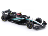 2024 Mercedes-AMG F1 W15E No 44 with Pilot 1:24 Bburago Licensed Diecast Model Car | F1 Collectible | Buy in India