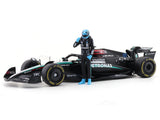 2024 Mercedes-AMG F1 W15E No 63 with Pilot 1:24 Bburago Licensed Diecast Model Car | F1 Collectible | Buy in India