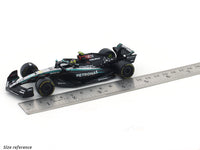 2024 Mercedes-AMG W15 No. 44 Lewis Hamilton 1:43 Bburago Formula 1 diecast scale model car