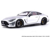 2024 Mercedes-Benz AMG GT63 4 Matic C192 silver 1:18 NZG diecast scale model car collectible