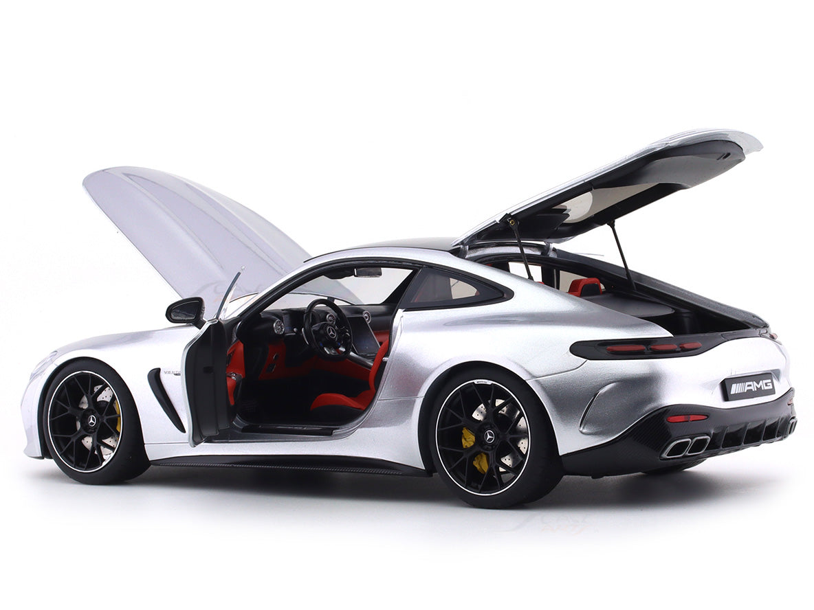 2024 Mercedes-Benz AMG GT63 4 Matic C192 silver 1:18 NZG diecast