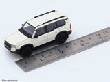 2024 Toyota Land Cruiser 250 Prado White 1:64 Para64 licensed diecast scale model car