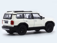 2024 Toyota Land Cruiser 250 Prado White 1:64 Para64 licensed diecast scale model car