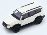 2024 Toyota Land Cruiser 250 Prado White 1:64 Para64 licensed diecast scale model car