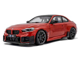 2024 BMW M2 Performance Red 1:18 Solido Licensed Diecast Scale Model Car Collectible