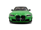 2024 BMW M3 Performance Green 1:18 Solido Licensed Diecast Scale Model Car Collectible