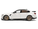 2024 BMW M3 Performance White 1:18 Solido Licensed Diecast Scale Model Car Collectible