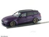 2024 BMW M3 Touring Performance Purple 1:18 Solido Licensed Diecast Scale Model Car Collectible