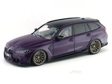 2024 BMW M3 Touring Performance Purple 1:18 Solido Licensed Diecast Scale Model Car Collectible