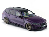 2024 BMW M3 Touring Performance Purple 1:18 Solido Licensed Diecast Scale Model Car Collectible