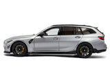 2024 BMW M3 Touring Performance Silver Grey 1:18 Solido Licensed Diecast Scale Model Car Collectible
