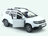 2024 Dacia Duster Ph 2.5 White 1:18 Solido Licensed Diecast Scale Model Car Collectible