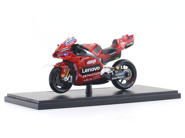 2024 Ducati Desmosedici GP #1 Moto GP Francesco Pecco Bagnaia 1:18 Maisto licensed diecast scale model bike collectible in India from Scale Arts