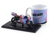 Coffee Mug & 2024 Ducati Desmosedici GP23 Marc Marquez 1:18 Maisto licensed Moto GP diecast scale model bike