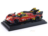 2024 Ferrari 499P LMH #50 1:24 Bburago Licensed Diecast Scale Model | 24h Le Mans Collectible
