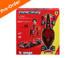 Pre Order : 2024 Ferrari SF24 #55 Carlos Sainz Model Kit 1:24 Bburago Licensed Formula 1 Diecast Scale Model | F1 Collectible