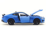 2024 Ford Mustang GT Blue 1:24 Welly Licensed Diecast Scale Model Car Collectible