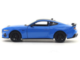 2024 Ford Mustang GT Blue 1:24 Welly Licensed Diecast Scale Model Car Collectible