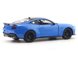 2024 Ford Mustang GT Blue 1:24 Welly Licensed Diecast Scale Model Car Collectible