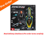 Pre Order : 2024 Mercedes-AMG W15 #44 Lewis Hamilton Model Kit 1:24 Bburago Licensed Formula 1 Diecast Scale Model