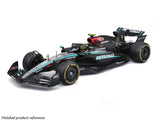 Pre Order : 2024 Mercedes-AMG W15 #44 Lewis Hamilton Model Kit 1:24 Bburago Licensed Formula 1 Diecast Scale Model