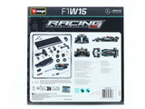 2024 Mercedes-AMG W15 #44 Lewis Hamilton Model Kit 1:24 Bburago Licensed Formula 1 Diecast Scale Model