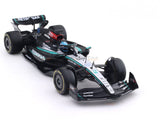 2024 Mercedes-AMG W15 #63 George Russell 1:24 Bburago licensed Formula 1 diecast scale model car