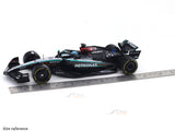 2024 Mercedes-AMG W15 #63 George Russell 1:24 Bburago licensed Formula 1 diecast scale model car